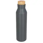 Butelka Norse z izolacją próżniowo miedzianą zamykana korkiem - kolor szary