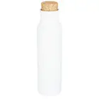 Butelka Norse z izolacją próżniowo miedzianą zamykana korkiem - kolor biały