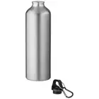 Oregon butelka na wodę o pojemności 770 ml z karabińczykiem wykonana z aluminium z recyklingu z certyfikatem RCS kolor szary