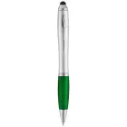 Długopis ze stylusem Nash - zielona gumka