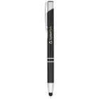 Długopis ze stylusem Olaf - kolor czarny