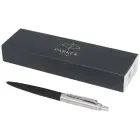Matowy długopis Jotter XL z chromowanym wykończeniem - kolor czarny