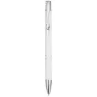 Aluminiowy długopis automatyczny Moneta kolor biały
