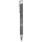Aluminiowy długopis automatyczny Moneta kolor szary