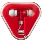 Słuchawki douszne Rebel - kolor czerwony