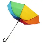 Wiatroodporny parasol 23” Sarah z automatycznym otwieraniem kolor tęczowy