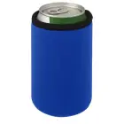 Uchwyt do puszki Vrie z neoprenu pochodzącego z recyklingu - kolor niebieski