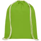 Plecak bawełniany premium Oregon - kolor zielony