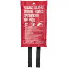 Awaryjny koc przeciwpożarowy Margrethe kolor czerwony