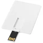 Karta z pamięcią USB slim 4GB - kolor biały