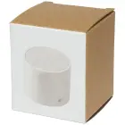 Głośnik Bluetooth® Kikai ze słomy pszenicznej - kolor biały