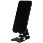 Składany stojak na telefon Rise - kolor czarny