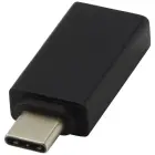 Aluminiowa przejściówka z USB-C na USB-A 3.0 Adapt - kolor czarny