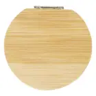 Afrodit bambusowe lusterko kieszonkowe - kolor piasek pustyni