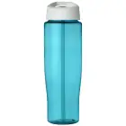 Bidon H2O Tempo® o pojemności 700 ml z wieczkiem z słomką - kolor niebieski