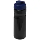 Bidon H2O Base® o pojemności 650 ml z wieczkiem zaciskowym - kolor czarny