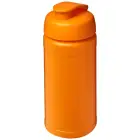 Bidon Baseline® Plus o pojemności 500 ml z wieczkiem zaciskowym - kolor pomarańczowy