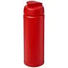 Bidon Baseline® Plus o pojemności 750 ml z wieczkiem zaciskowym i uchwytem - kolor czerwony