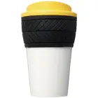 Kubek termiczny z serii Brite-Americano® tyre o pojemności 350 ml - kolor żółty