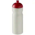 Bidon H2O Eco o pojemności 650 ml z wypukłym wieczkiem - biały
