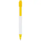 Długopis Calypso - kolor żółty