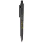 Długopis szroniony Calypso - kolor czarny
