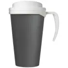 Americano® Grande 350 ml mug with spill-proof lid - kolor szary