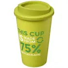 Kubek Americano Eco z recyklingu o pojemności 350 ml kolor zielony