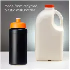 Baseline 500 ml butelka sportowa z recyklingu - kolor pomarańczowy