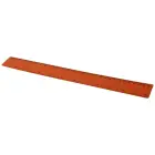 Linijka Rothko PP o długości 30 cm - kolor pomarańczowy