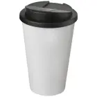 Americano® 350 ml tumbler with spill-proof lid - kolor biały