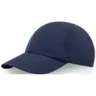 Mica 6 panelowa czapka GRS z recyklingu o młodzieżowym kroju kolor niebieski /