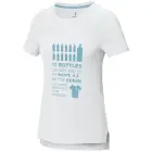 Borax luźna koszulka damska z certyfikatem recyklingu GRS kolor biały / XXL