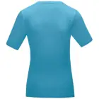 Damski T-shirt organiczny Kawartha z krótkim rękawem kolor niebieski / XL
