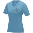 Damski T-shirt organiczny Kawartha z krótkim rękawem kolor niebieski / S