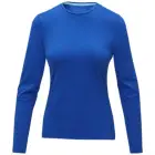 Damska koszulka z długim rękawem Ponoka - rozmiar  XXL - kolor niebieski