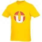 Męski T-shirt z krótkim rękawem Heros kolor żółty / L