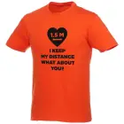Męski T-shirt z krótkim rękawem Heros kolor pomarańczowy / XXL