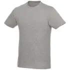 Męski T-shirt z krótkim rękawem Heros kolor szary / 3XL