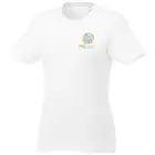 T-shirt damski z krótkim rękawem Heros kolor biały / XL