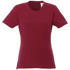 T-shirt damski z krótkim rękawem Heros kolor czerwony / XL