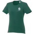 T-shirt damski z krótkim rękawem Heros kolor zielony / L