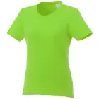 T-shirt damski z krótkim rękawem Heros kolor zielony / XXL