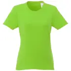 T-shirt damski z krótkim rękawem Heros kolor zielony / L