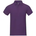 Koszulka polo Calgary - rozmiar  L - kolor fioletowy