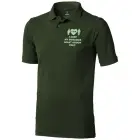 Koszulka polo Calgary - rozmiar  S - kolor zielony