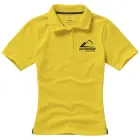 Damska koszulka polo Calgary - rozmiar  XL - kolor żółty
