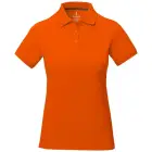 Damska koszulka polo Calgary - rozmiar  M - kolor pomarańczowy