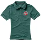 Damska koszulka polo Calgary - rozmiar  XL - kolor zielony
