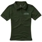 Damska koszulka polo Calgary - rozmiar  L - w kolorze zielonym